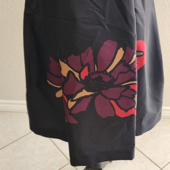 Taylor floral 50s style pleated fit n‎ flare dress size 8 - Picture 3 of 9